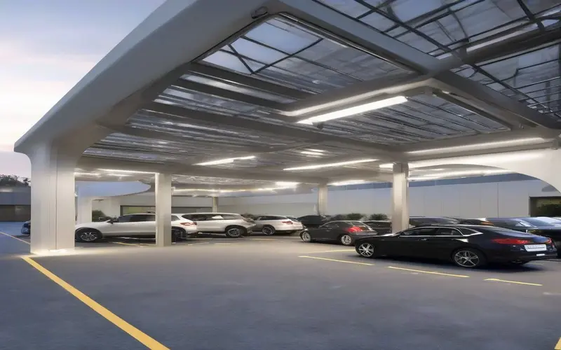 Durable car parking sheds in Dubai and Abu Dhabi